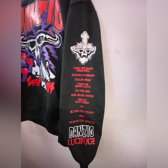 Danzig Hoodie size Large - Picture 4 of 6